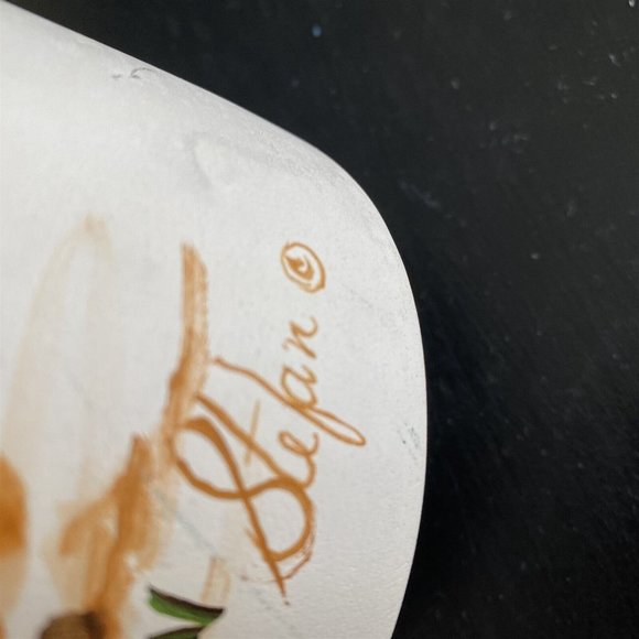 GARDEN BELL SOUTHWEST COWBOY HAND PAINTED STEFAN WIND CHIME VINTAGE 6" - Picture 4 of 6